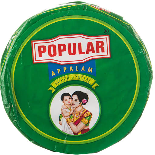 Popular appalam /பாப்புலர் அப்பளம் 200gm